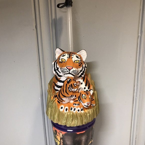 Vintage Whirley Cup San Diego Zoo Limited Edition Tiger Drinkworks - Picture 2 of 8